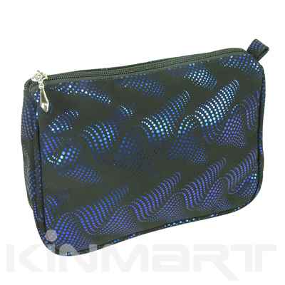 Monogrammed beauty cosmetic bags